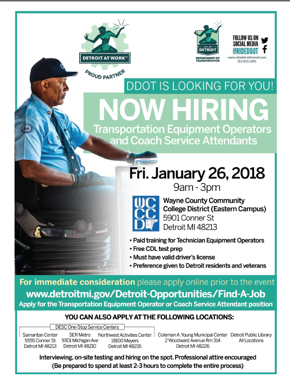 DDOT Job Fair