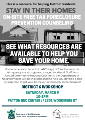 tax foreclosure prevention