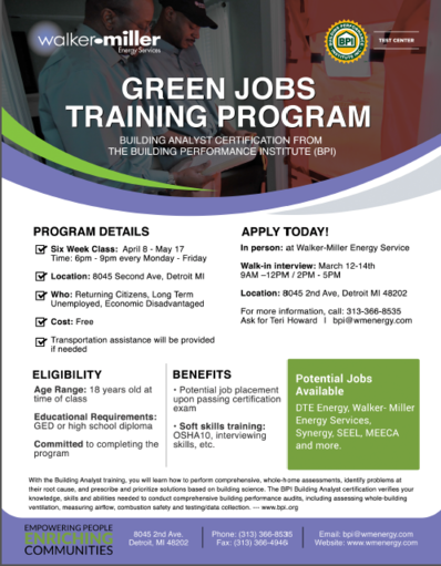 green job training 