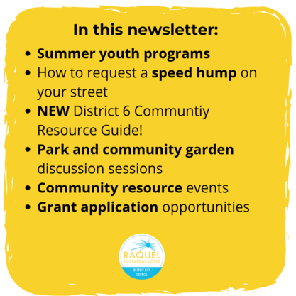 In this newsletter
