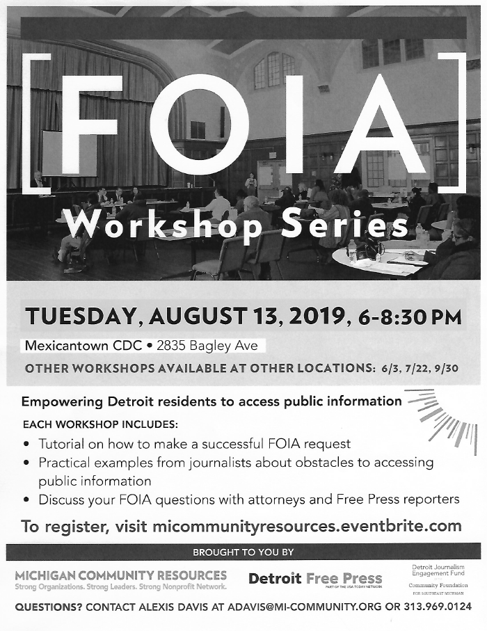 FOIA workshop