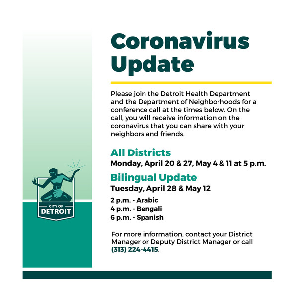 COVID DON Conference Calls