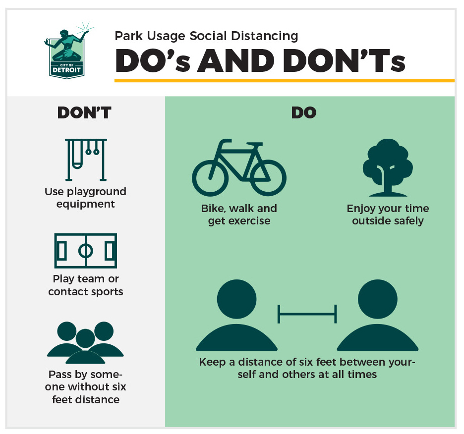 COVID Parks Dos & Don'ts