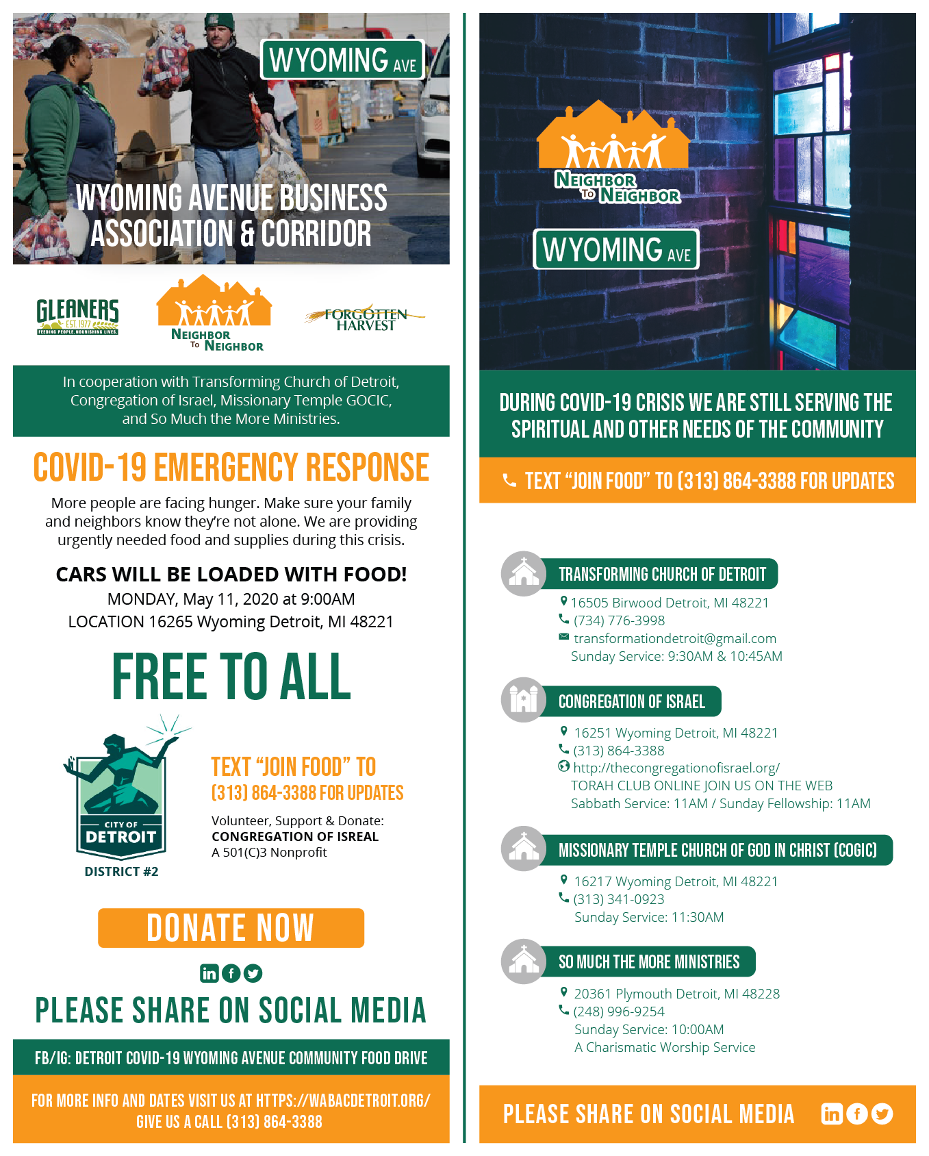 HAPPENINGS IN DISTRICT 2 - Wyoming Avenue Business Association & Corridor