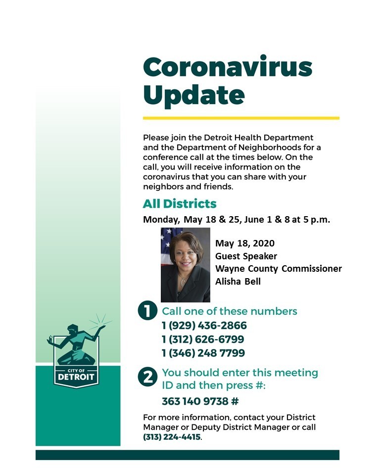 Virtual City Wide COVID19 Updates