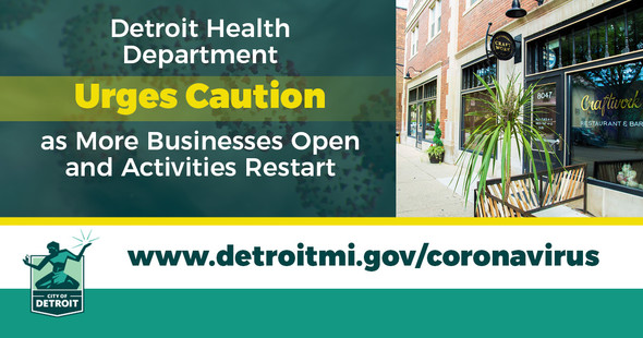 COVID DHD Urges Caution as Businesses Reopen