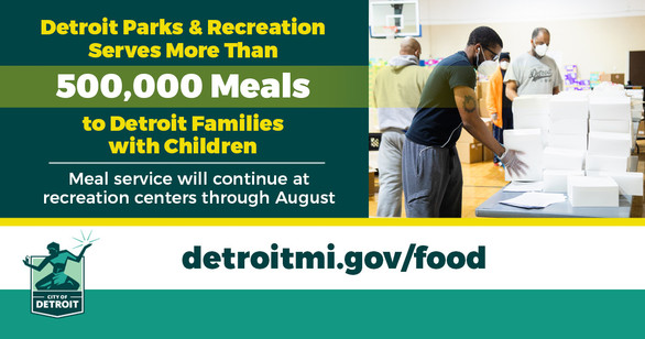 Recreation Distributes More than 500,000 Meals