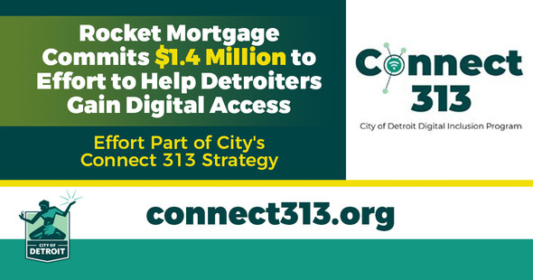 Rocket Mortgage Provides $1.4 Million for Connect 313