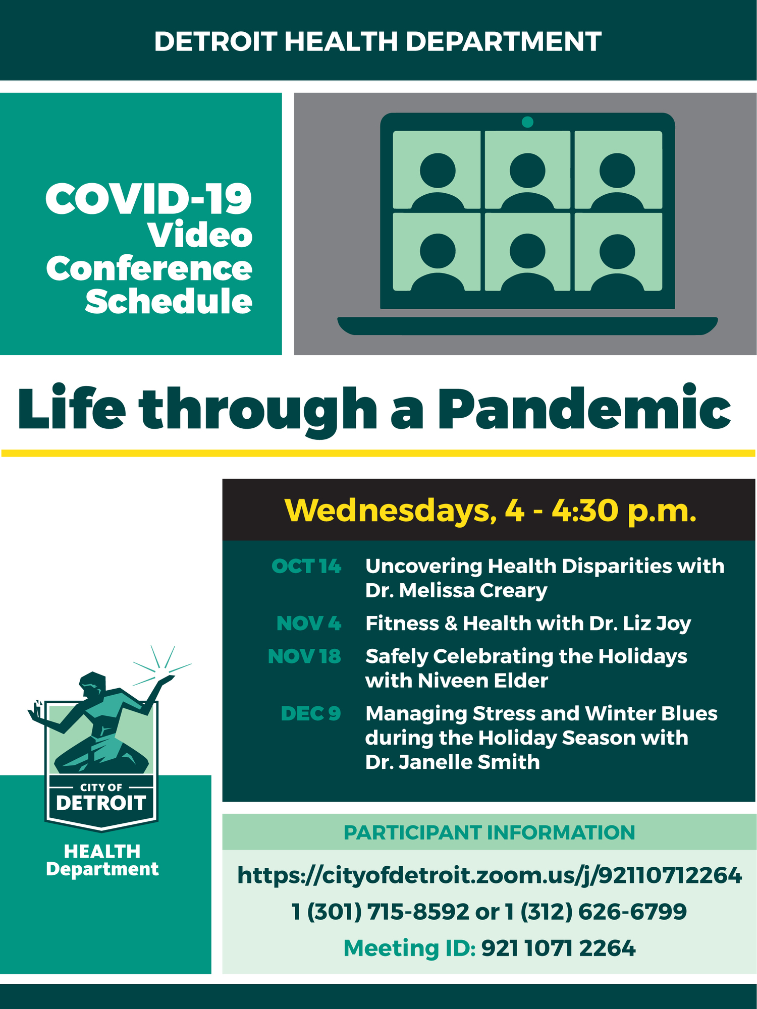 COVID-19 Conversations (Detroit Health Department)