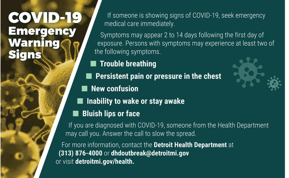 COVID 19 Warning Signs