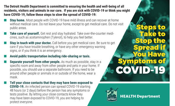 COVID-19 Stopping the Spread