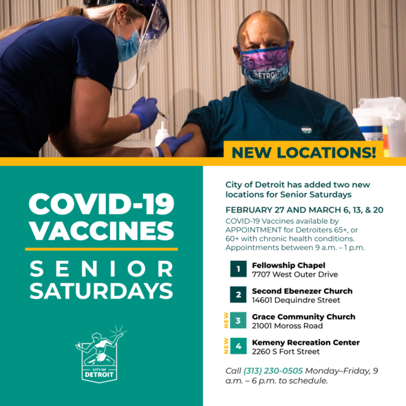 COVID-19 Vaccines Super Saturdays Expanded
