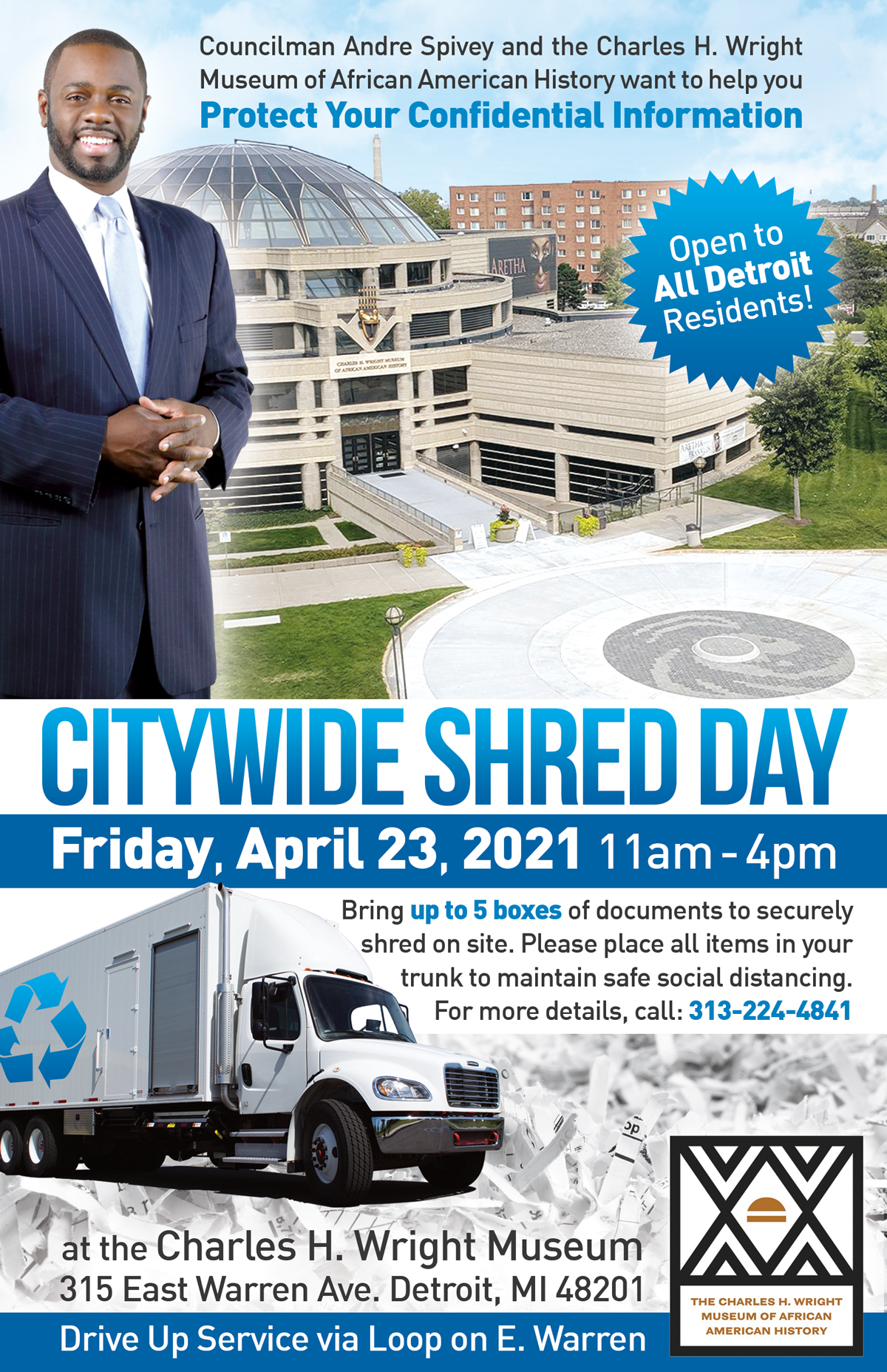 Citywide Shred Day 4.23.21 - Andre Spivey & Wright Museum