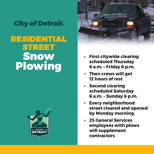 Residential Snow Plowing Feb. 2022