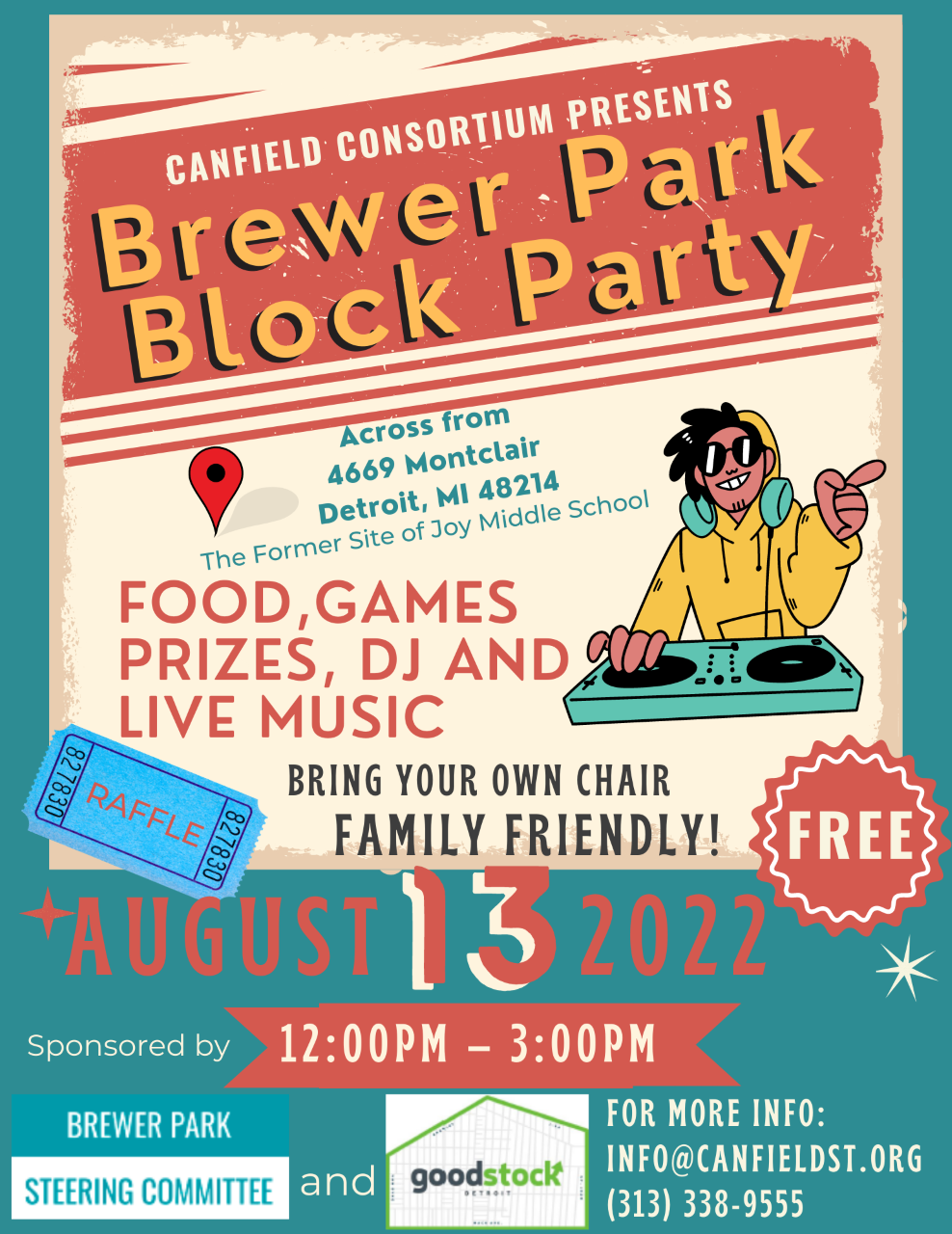 brewer park block party