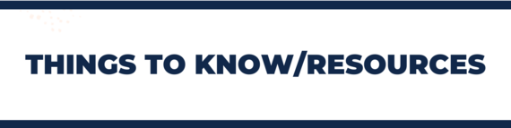THINGS TO KNOW_RESOURCES HEADER
