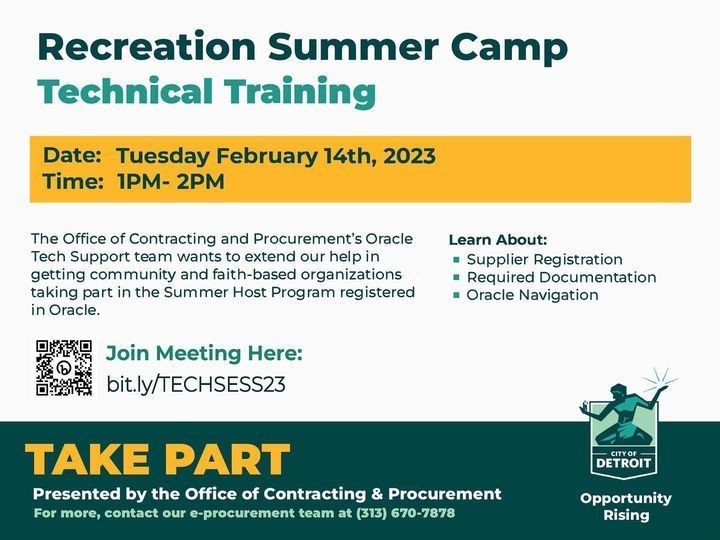 summer camp technical training