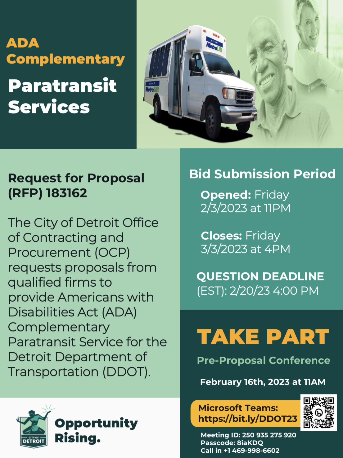 paratransit rfp