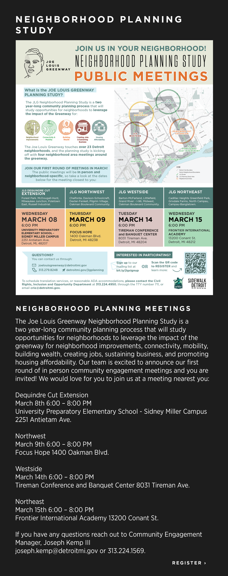 JLG Neighborhood Planning