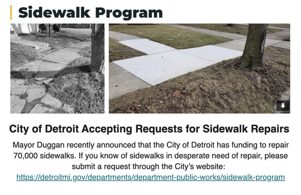 Sidewalk Repair