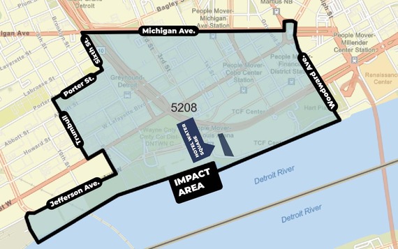 Hotel at Water Square Impact Area