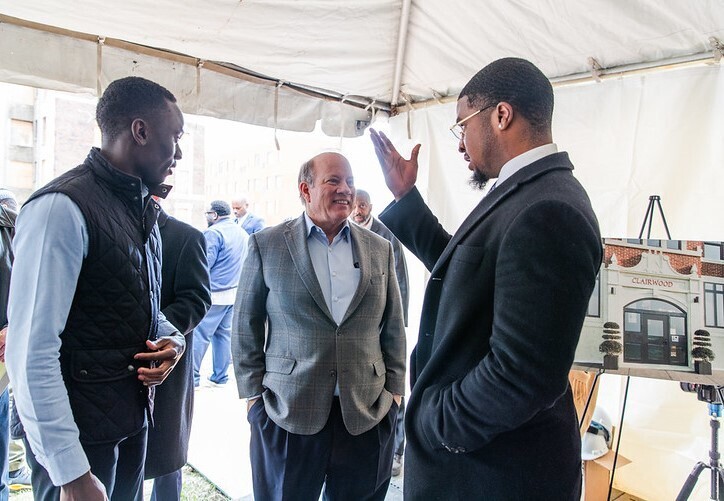 Claire groundbreaking pic