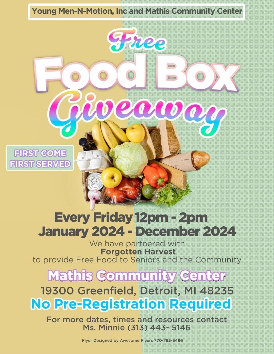 FOOD GIVEAWAY