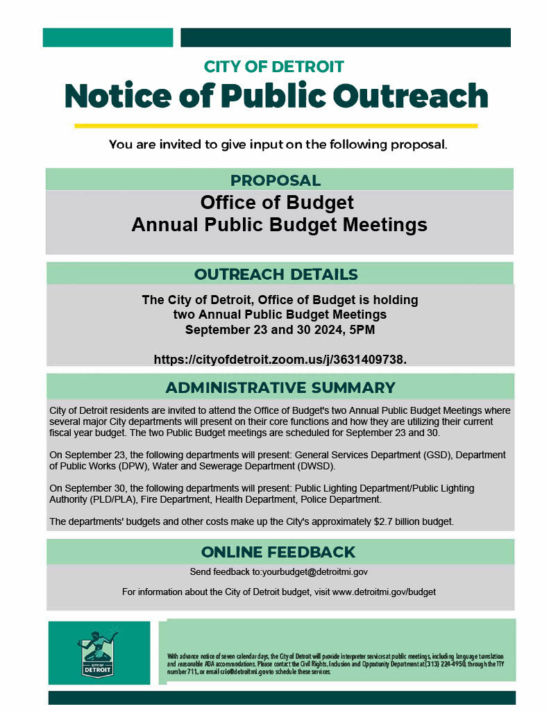 2024_09 - City Budget Meetings