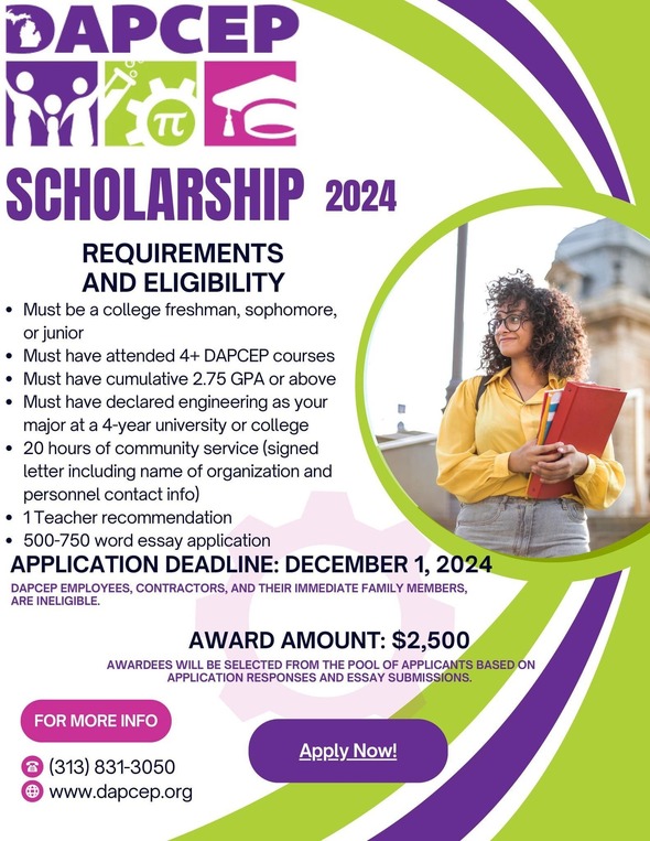 DAPCEP SCHOLARSHIP 2024