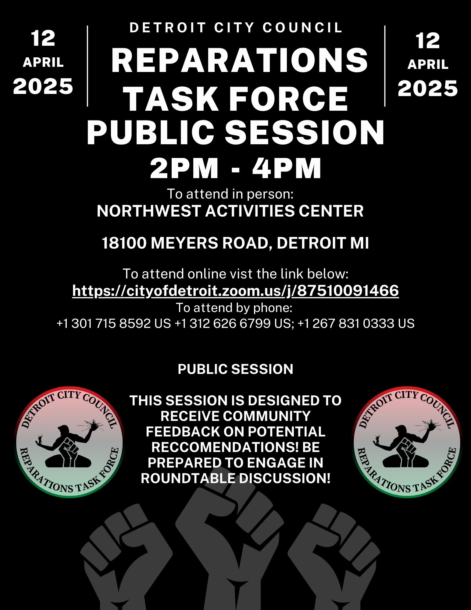 reparations task force 