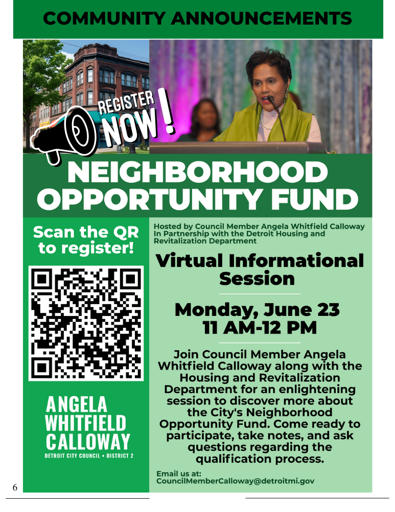 WHITFIELD CALLOWAY 6