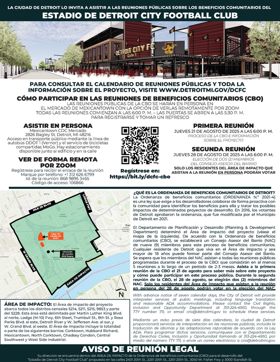 DCFC Stadium CBO Notice - Espanol