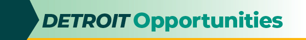 Detroit Opportunities banner