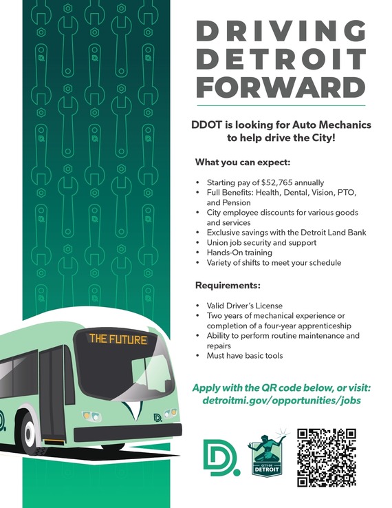 Mechanics job opening