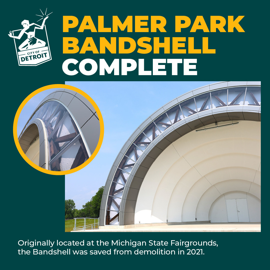 Palmer Park Bandshell graphic