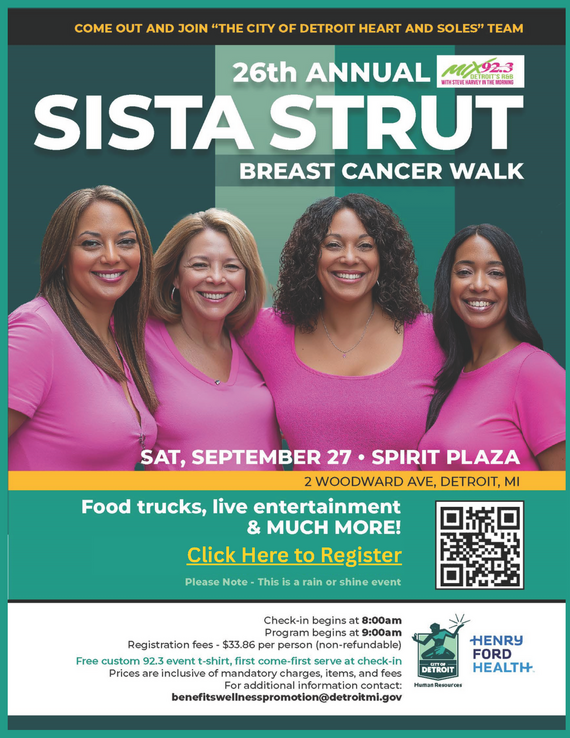Sista Strut Walk 2025 graphic