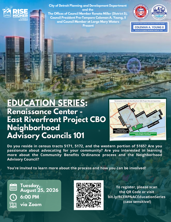 Renaissance Center - East Riverfront NAC 101 Session