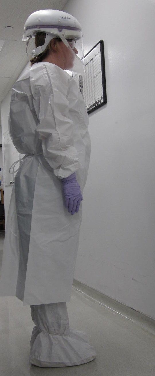 PPE required for BSL-3 laboratory space