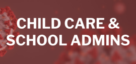 Child Care & School Admins Button