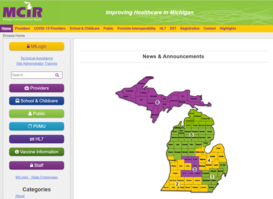 MCIR Website Screenshot