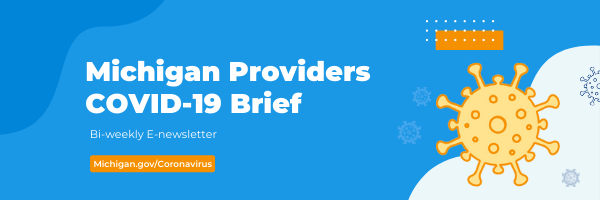 MDHHS Provider Brief - Biweekly Newsletter Banner