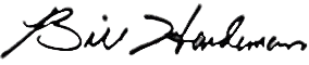Bill Hardiman's Signature