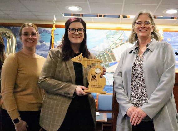 Barry-Eaton District Health Department with plaque