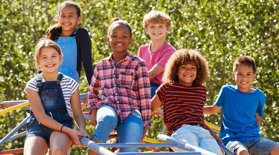 Kids at playground