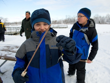 Michigan state parks offer plenty of family-friendly winter fun - fishing, cross-country skiing, cross-country skiing, guided hikes and more!