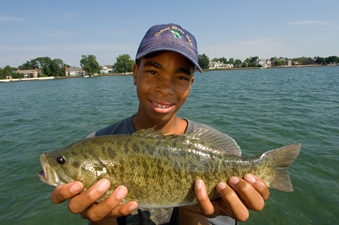 A successful outing on Lake St. Clair, named to Bassmaster magazine's 2014 list of the top 100 bass lakes.