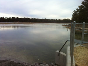 Foch Lake filling back up in 2016