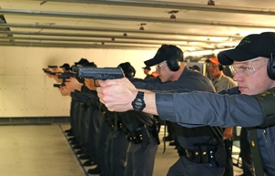 Shooting range practice