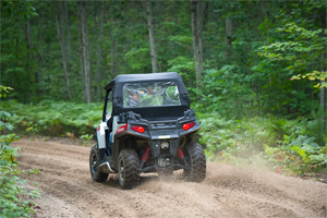 ORV on trail