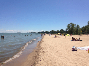 Bay City Recreation Area beach